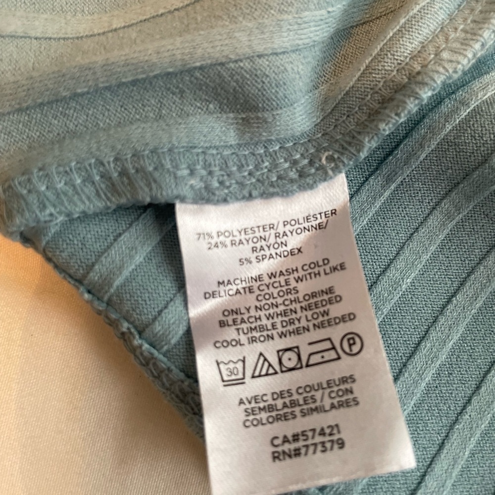 ANN TAYLOR Long Ribbed Open Cardigan - Picture 6 of 8